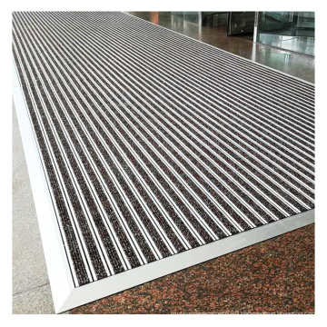 Aluminum Alloy Heavy Duty Outdoor Mat Non Slip Dust Removal Metal Commercial Hotel Entry Indoor Mats